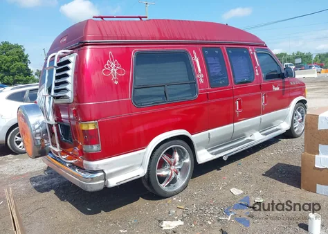 1992 Ford Econoline E150 Van из США, поврежденный, VIN 1FDEE14H3NHB26662